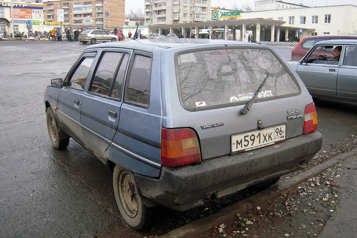 Свердловская область, № М 591 ХК 96 — ЗАЗ-1105 Дана '94–97