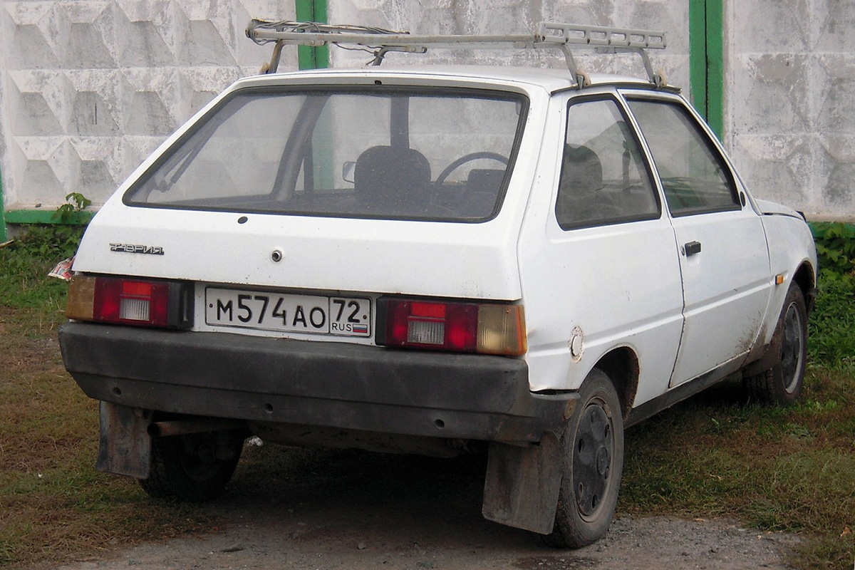 Тюменская область, № М 574 АО 72 — ЗАЗ-1102 Таврия '87-07