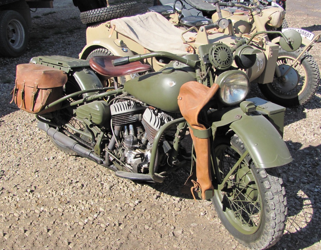 Самарская область, № (63) Б/Н МТ 0033 — Harley-Davidson WLA '39-44