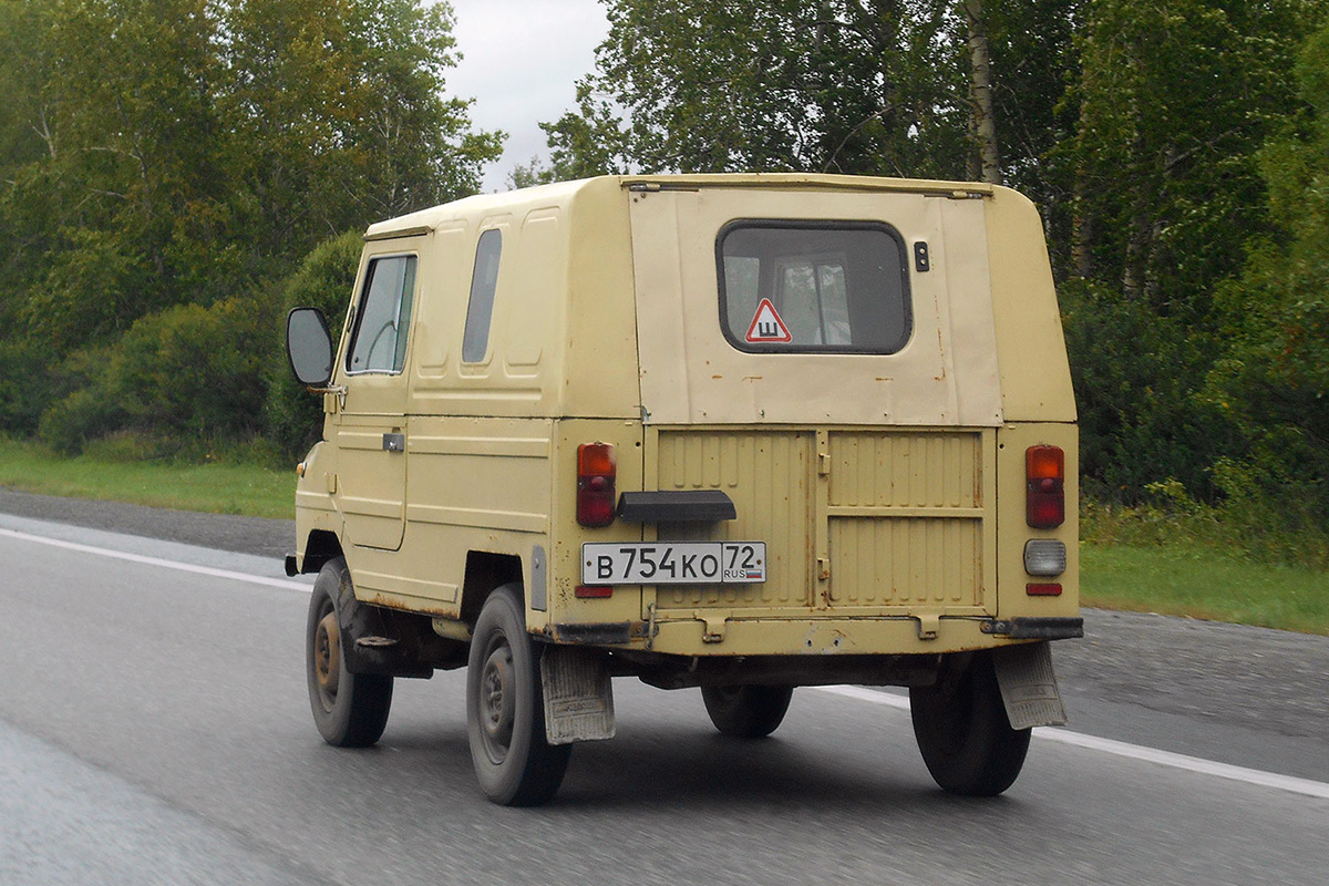 Тюменская область, № В 754 КО 72 — ЛуАЗ-969М '79-96