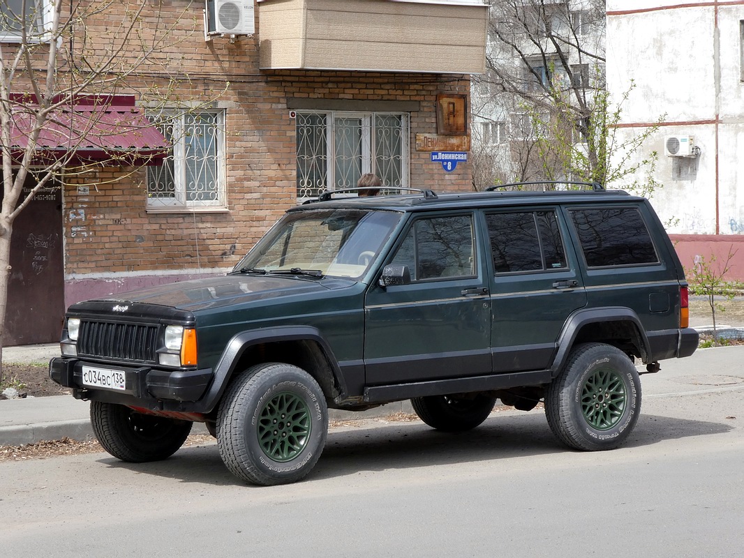 Иркутская область, № С 034 ВС 138 — Jeep Cherokee (XJ) '84-01