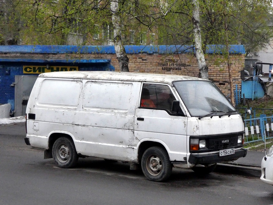 Приморский край, № О 156 СА 25 — Toyota Hiace (H50/H60/H70) '82-89