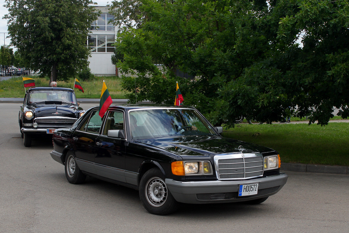 Литва, № H00572 — Mercedes-Benz (W126) '79-91; Литва — Radviliškio miesto šventė 2023