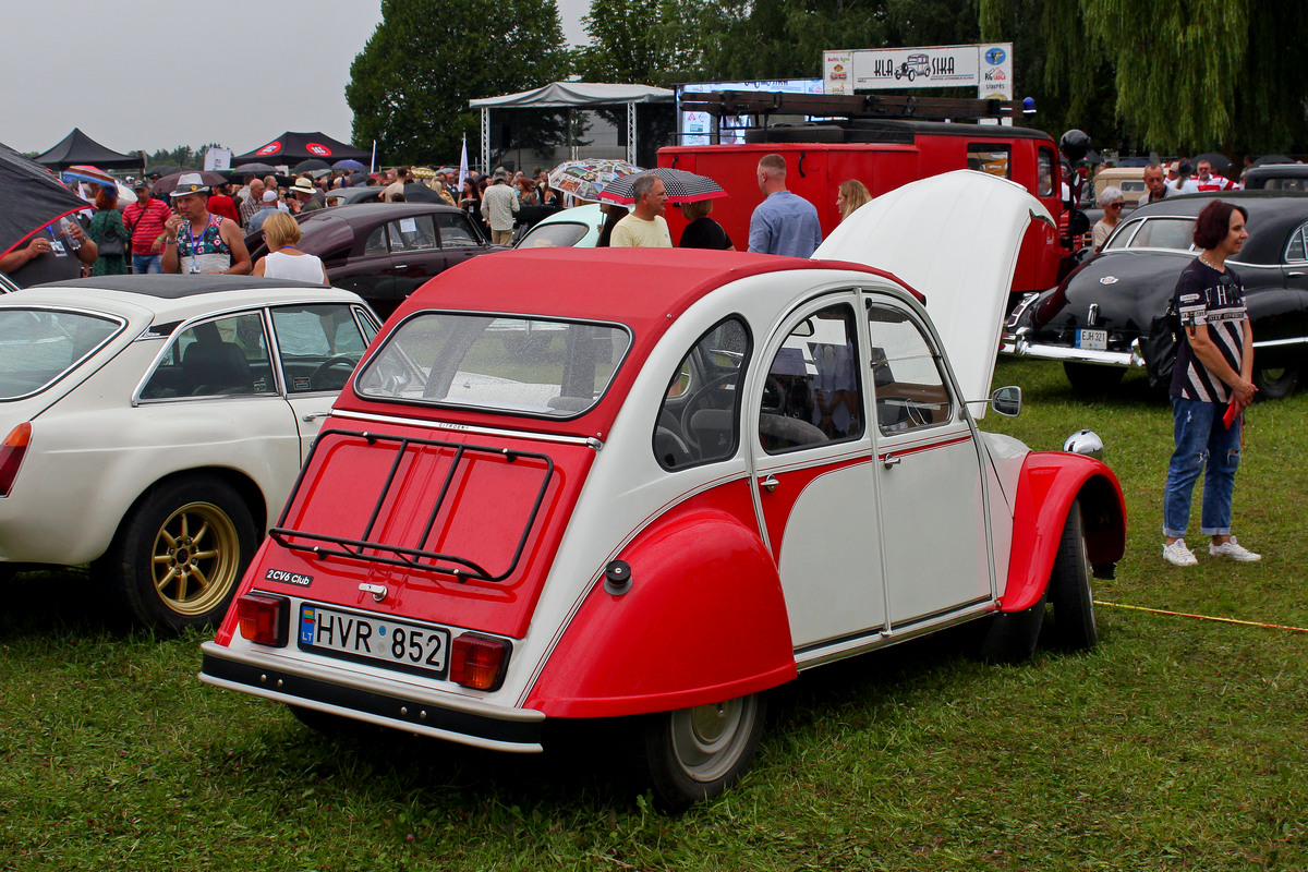 Литва, № HVR 852 — Citroën 2CV '49-90; Литва — Nesenstanti klasika 2023
