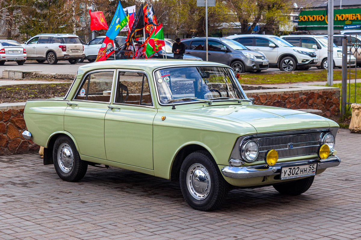 Омская область, № У 302 НН 55 — Москвич-412ИЭ (Иж) '70-82