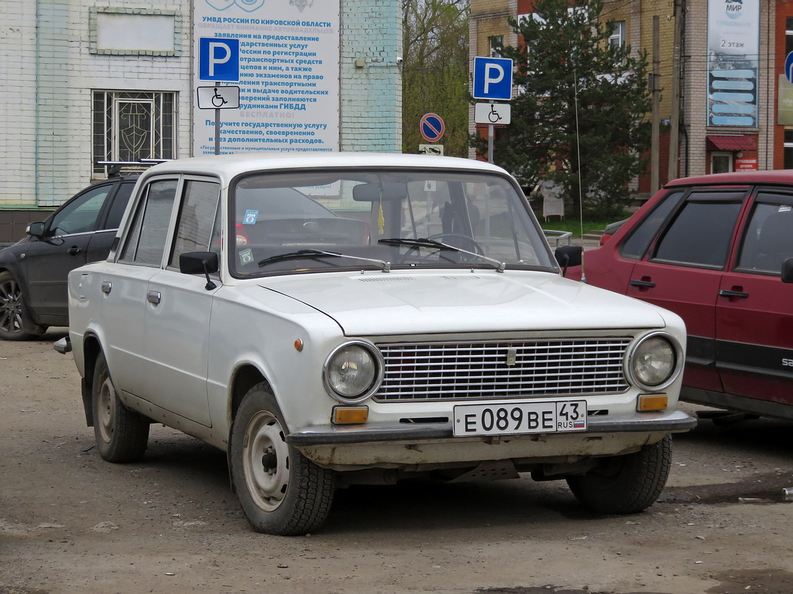 Кировская область, № Е 089 ВЕ 43 — ВАЗ-21011 '74-83