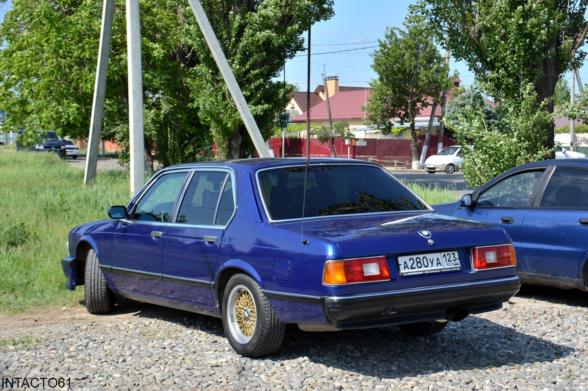 Краснодарский край, № А 280 УА 123 — BMW 7 Series (E23) '77-86