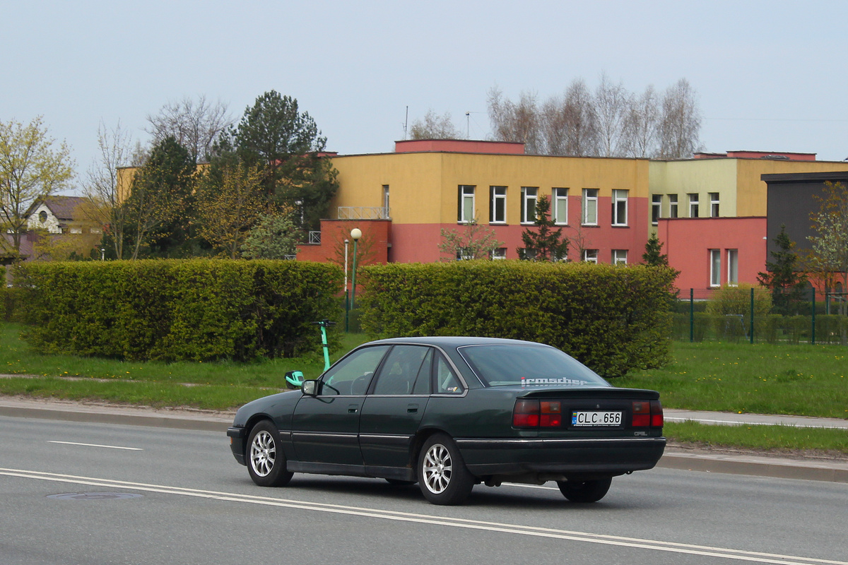 Литва, № CLC 656 — Opel Senator (B) '87-93