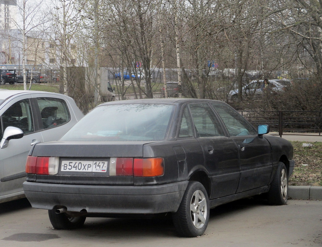 Ленинградская область, № В 540 ХР 147 — Audi 80 (B3) '86-91