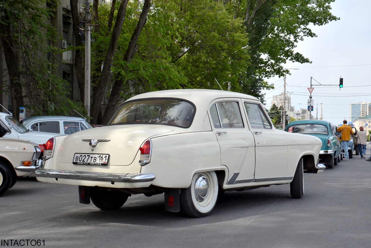 Ростовская область, № В 027 ТВ 161 — ГАЗ-21Р Волга '65-70; Ростовская область — 9 Мая Ростов-на-Дону 2024г.
