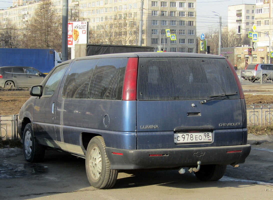 Санкт-Петербург, № С 978 ЕО 98 — Chevrolet Lumina APV '89-96