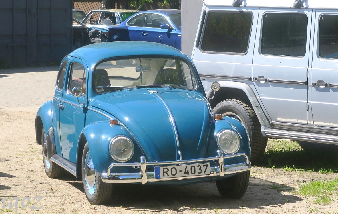 Латвия, № RO-4037 — Volkswagen Käfer 1100/1200 '49-74