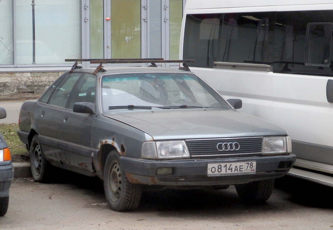 Санкт-Петербург, № О 814 АЕ 78 — Audi 100 (C3) '82-91