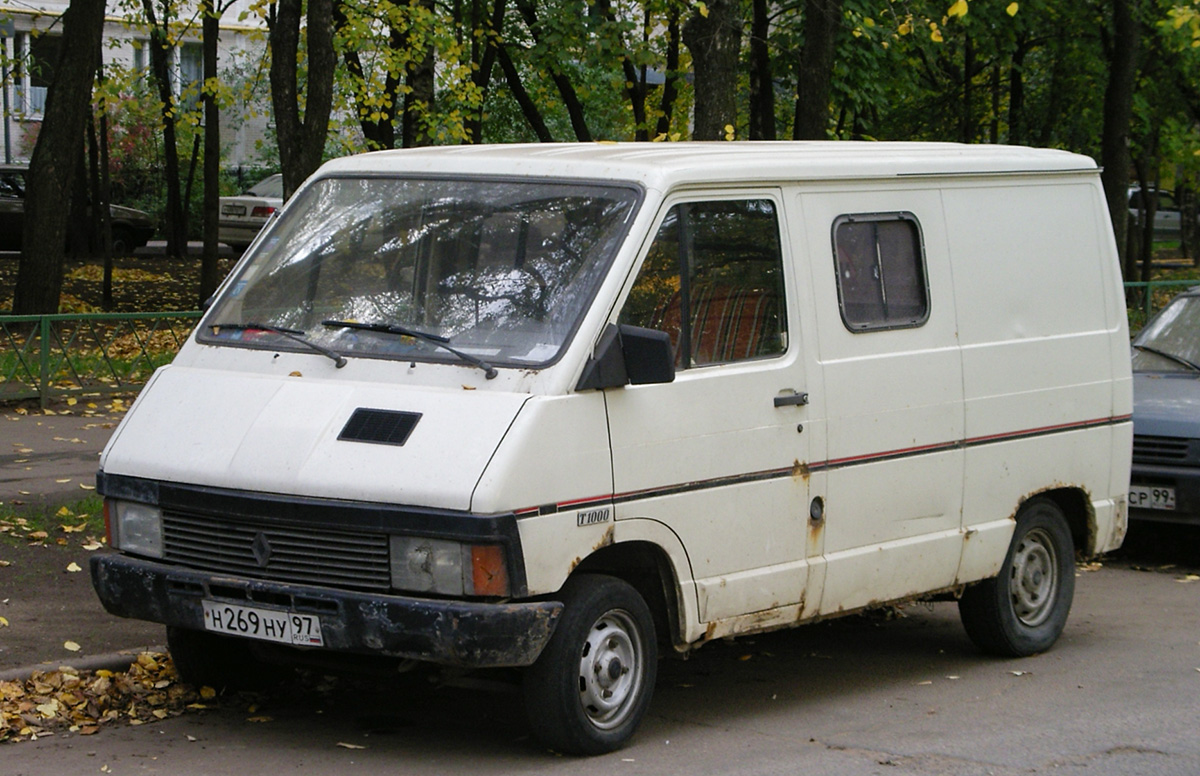 Москва, № Н 269 НУ 97 — Renault Trafic (1G) '81-89