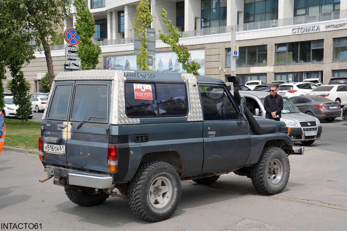 Ростовская область, № Н 516 СН 61 — Toyota Land Cruiser (J70) '84-07; Ростовская область — Retro Motor Show_2024_Май