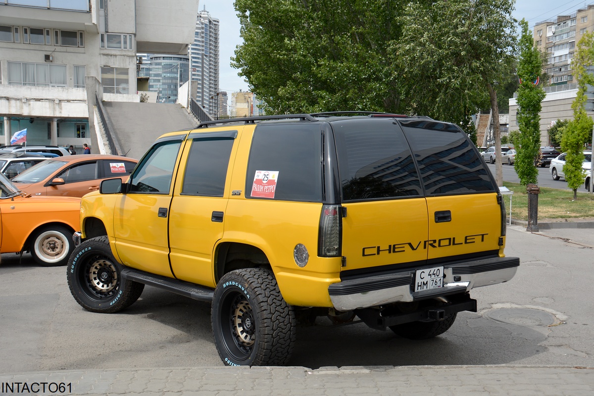 Ростовская область, № С 440 НМ 761 — Chevrolet Tahoe (1G) '92-99; Ростовская область — Retro Motor Show_2024_Май