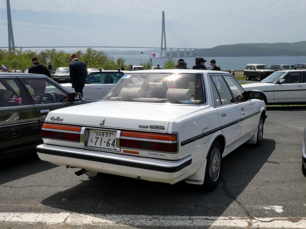 Приморский край, № 71-64 — Toyota Cresta (X70) '84-88; Приморский край — Открытие сезона JDM Oldschool Cars (2024)