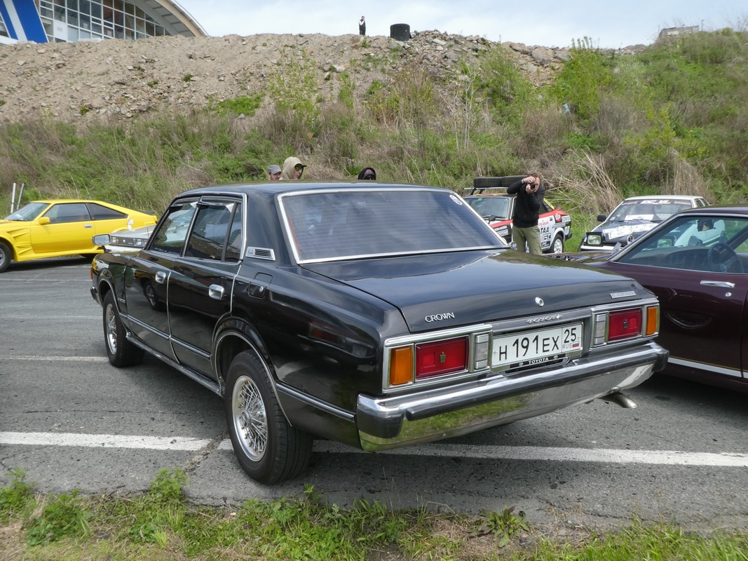 Приморский край, № Н 191 ЕХ 25 — Toyota Crown (S80/S90/S100) '74-79; Приморский край — Открытие сезона JDM Oldschool Cars (2024)