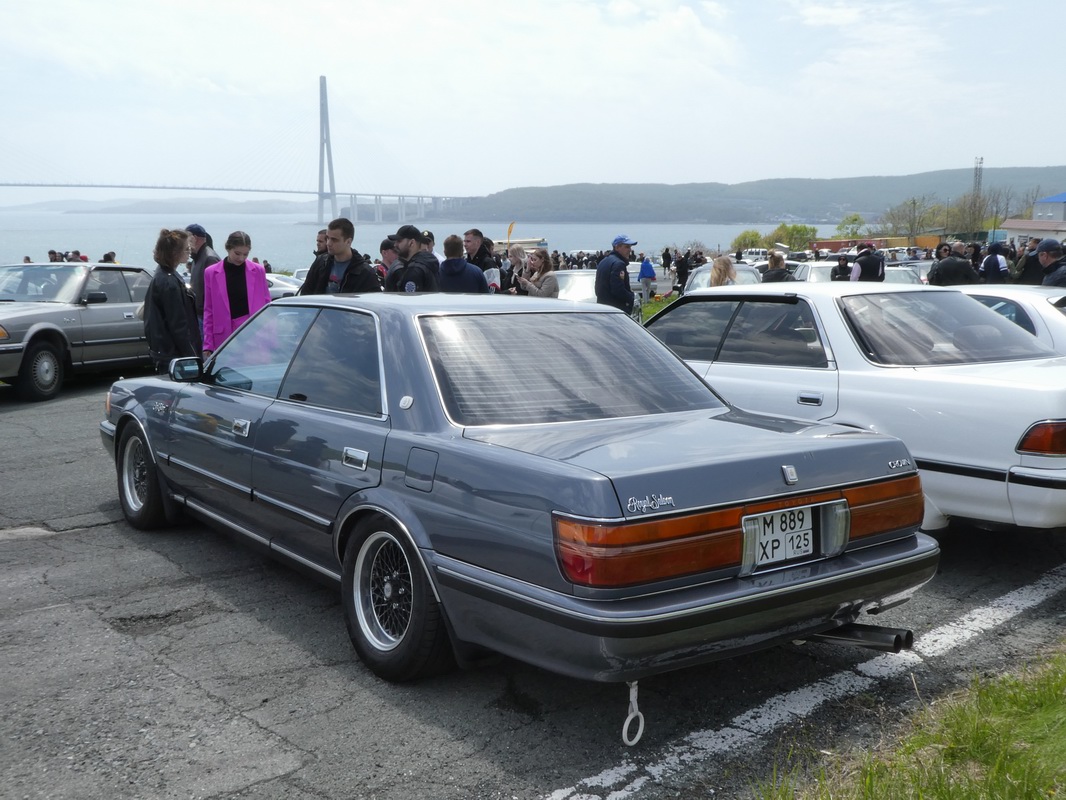 Приморский край, № М 889 ХР 125 — Toyota Crown (S130) '87-91; Приморский край — Открытие сезона JDM Oldschool Cars (2024)