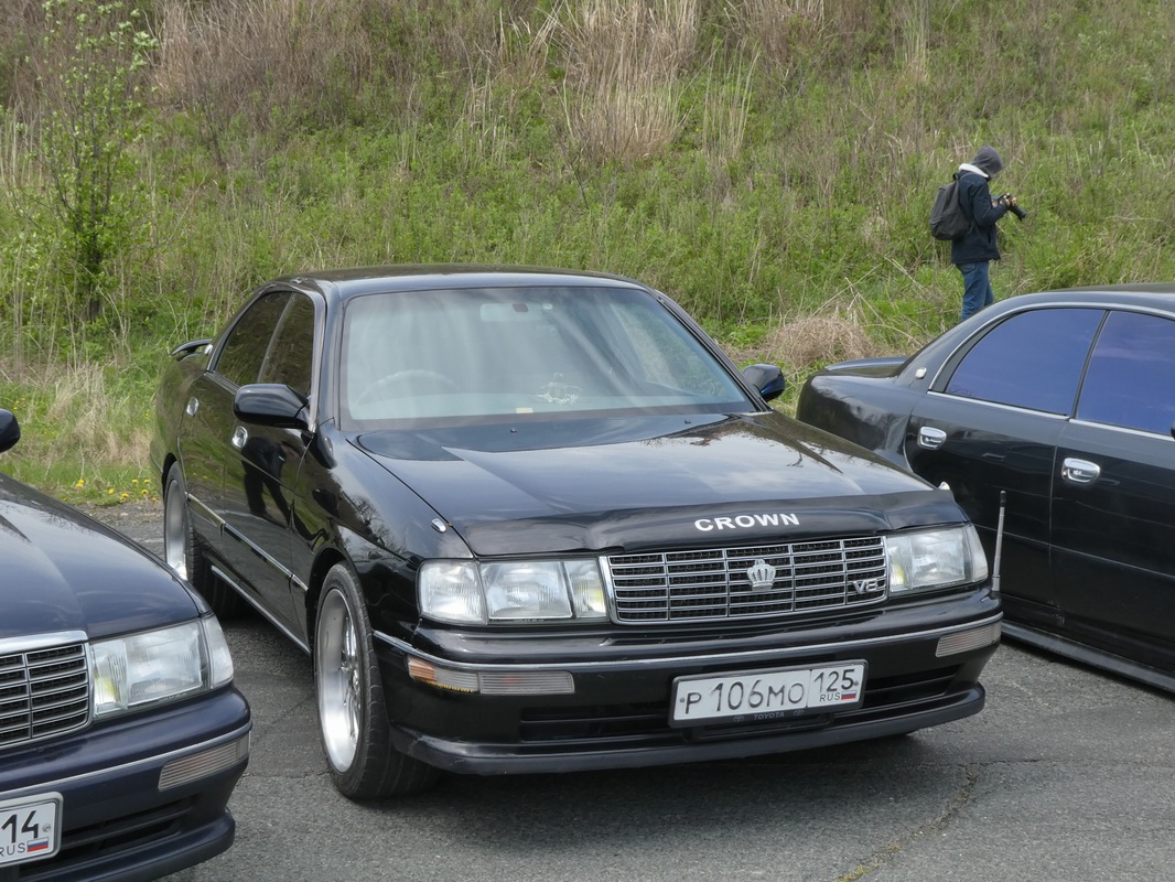 Приморский край, № Р 106 МО 125 — Toyota Crown (S140) '91-95; Приморский край — Открытие сезона JDM Oldschool Cars (2024)