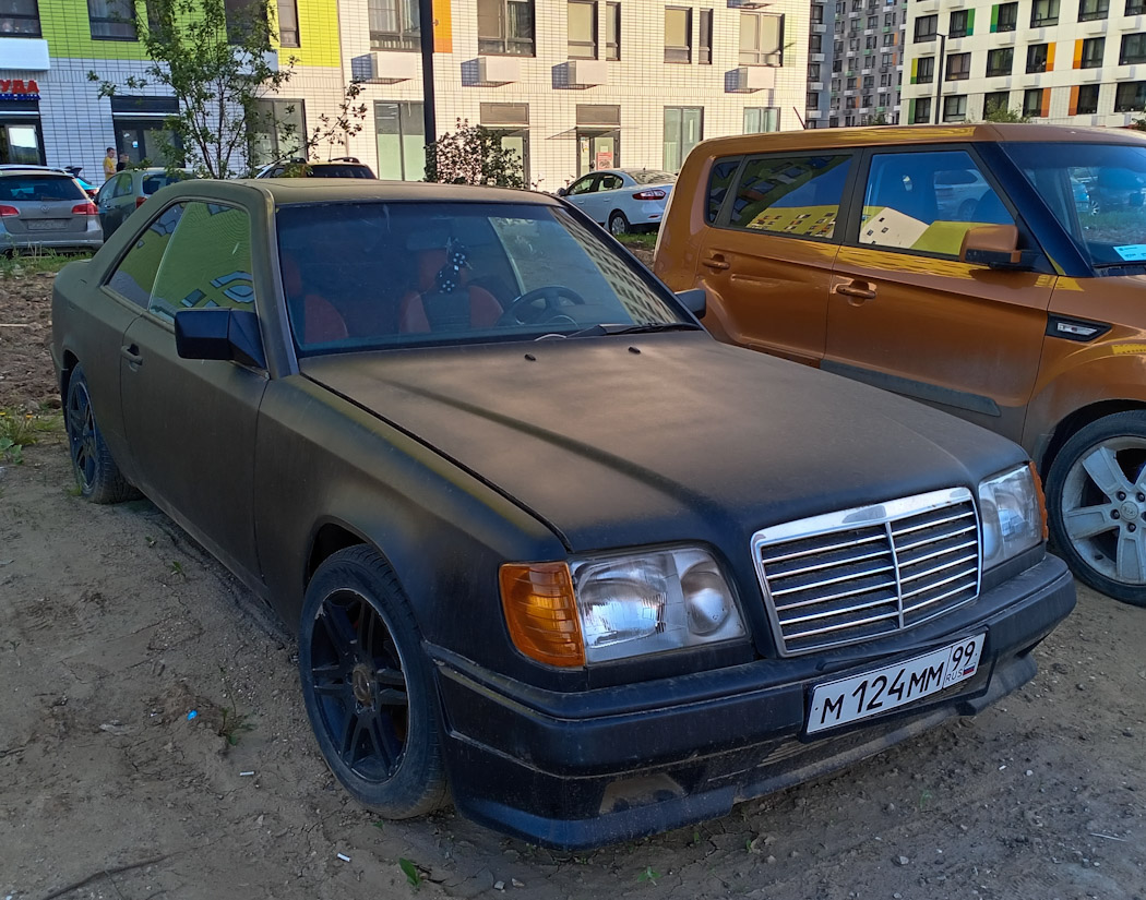 Москва, № М 124 ММ 99 — Mercedes-Benz (C124) '87-96