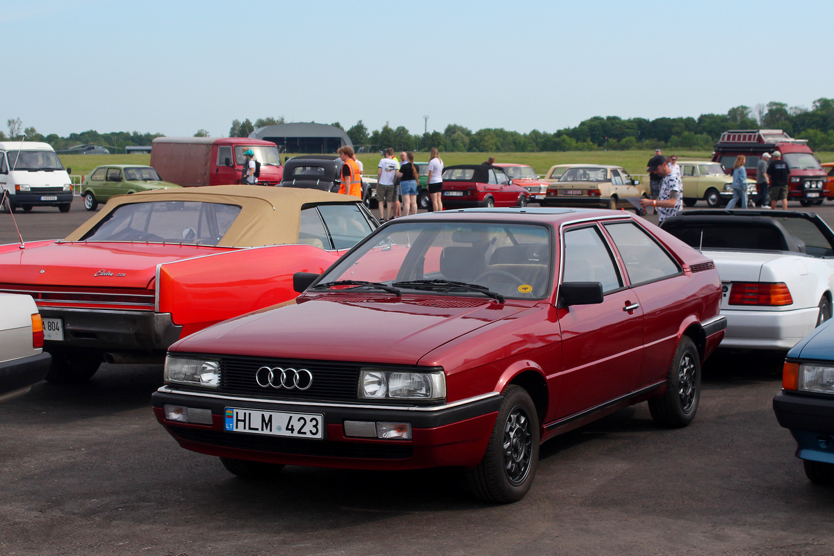 Литва, № HLM 423 — Audi Coupe (81,85) '80-84; Литва — Retro mugė 2024