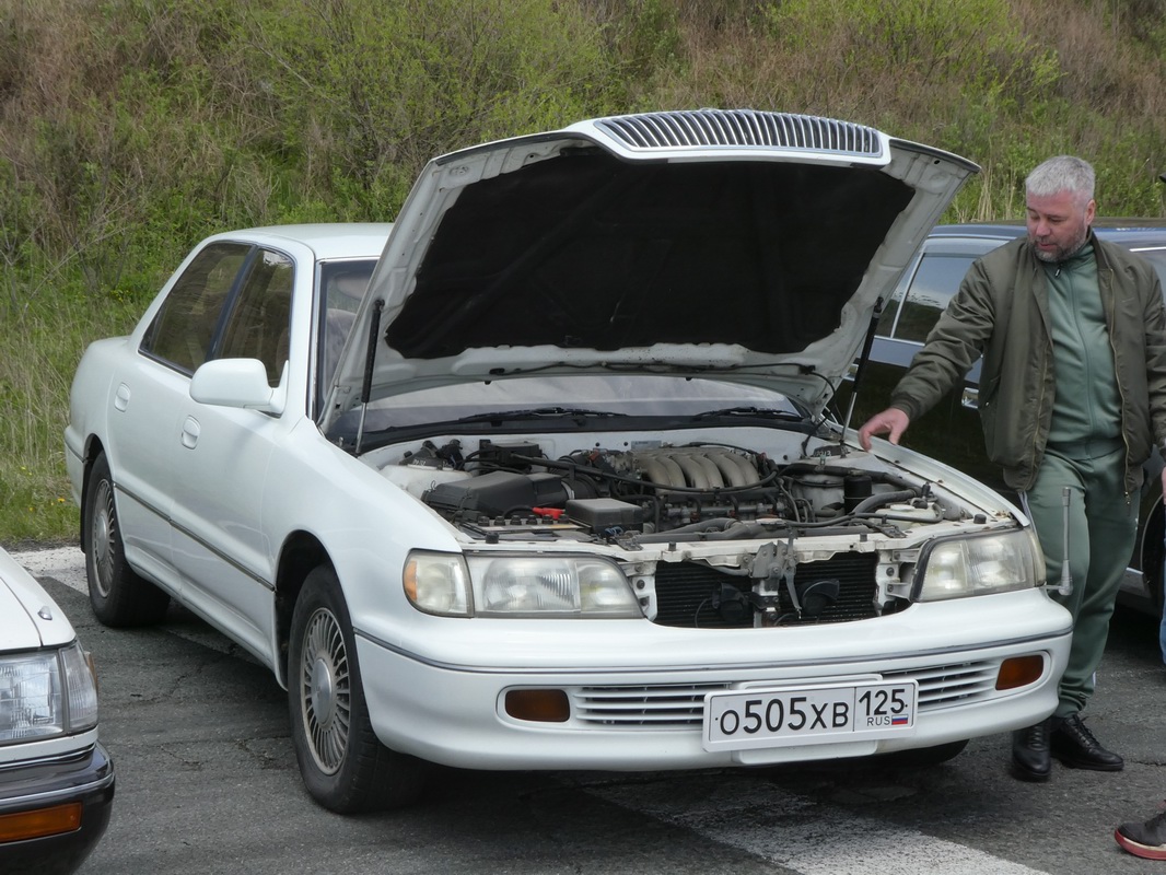 Приморский край, № О 505 ХВ 125 — Mitsubishi Debonair (3G) '92-99; Приморский край — Открытие сезона JDM Oldschool Cars (2024)