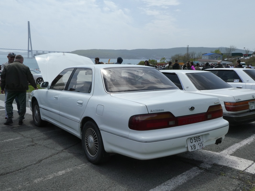 Приморский край, № О 505 ХВ 125 — Mitsubishi Debonair (3G) '92-99; Приморский край — Открытие сезона JDM Oldschool Cars (2024)