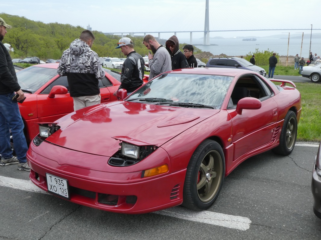 Приморский край, № Т 935 ХО 125 — Mitsubishi GTO/3000GT '89–00; Приморский край — Открытие сезона JDM Oldschool Cars (2024)