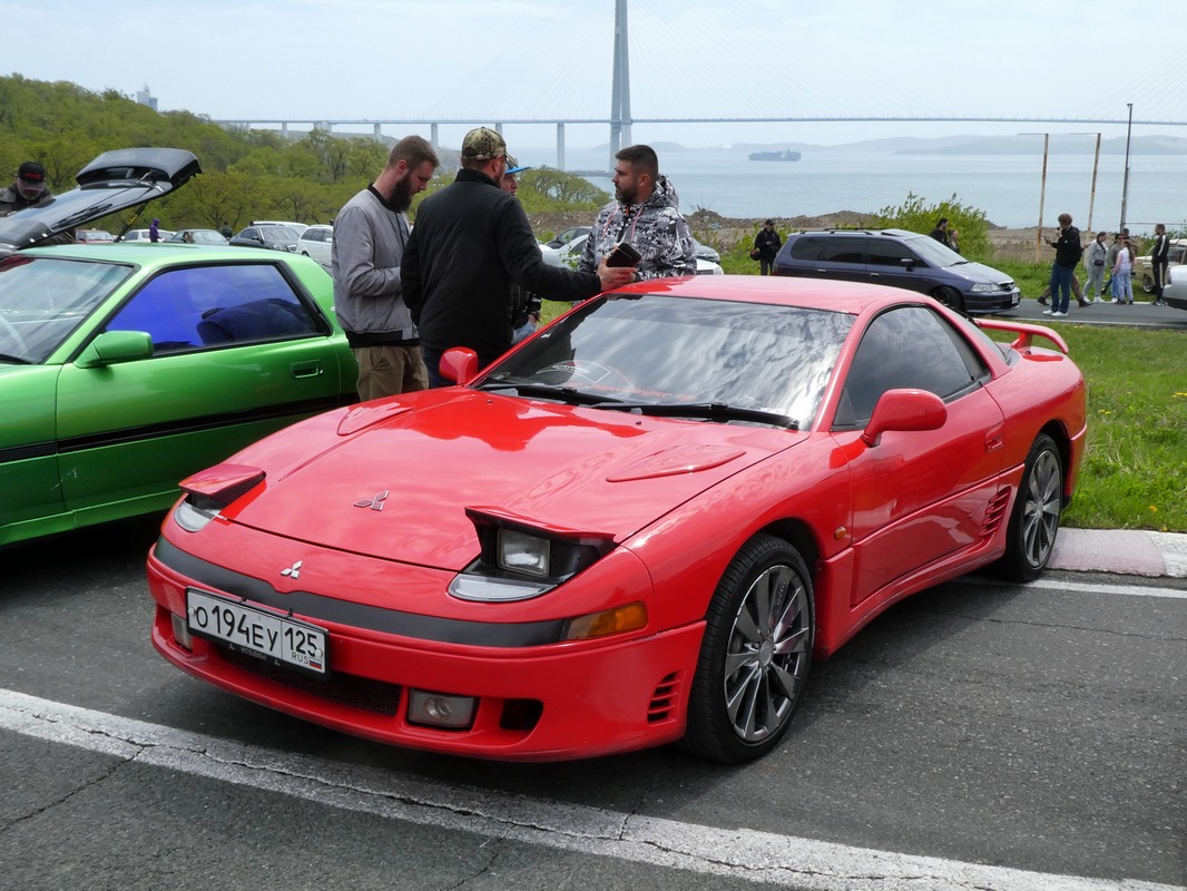 Приморский край, № О 194 ЕУ 125 — Mitsubishi GTO/3000GT '89–00; Приморский край — Открытие сезона JDM Oldschool Cars (2024)