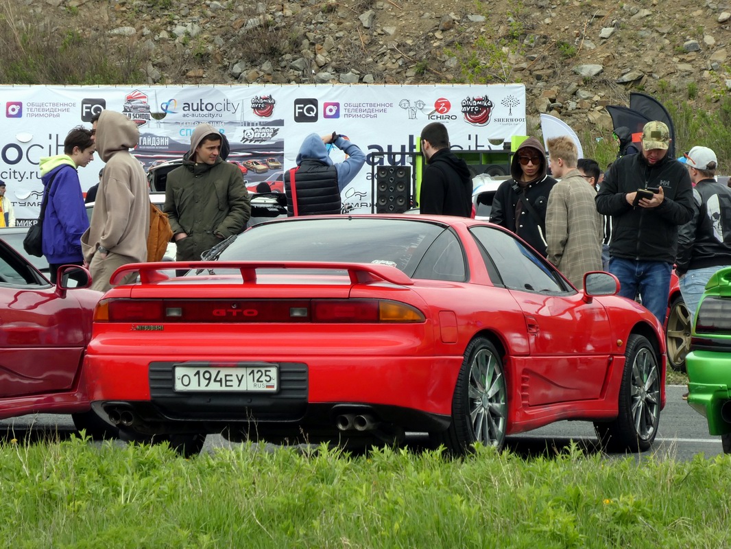 Приморский край, № О 194 ЕУ 125 — Mitsubishi GTO/3000GT '89–00; Приморский край — Открытие сезона JDM Oldschool Cars (2024)