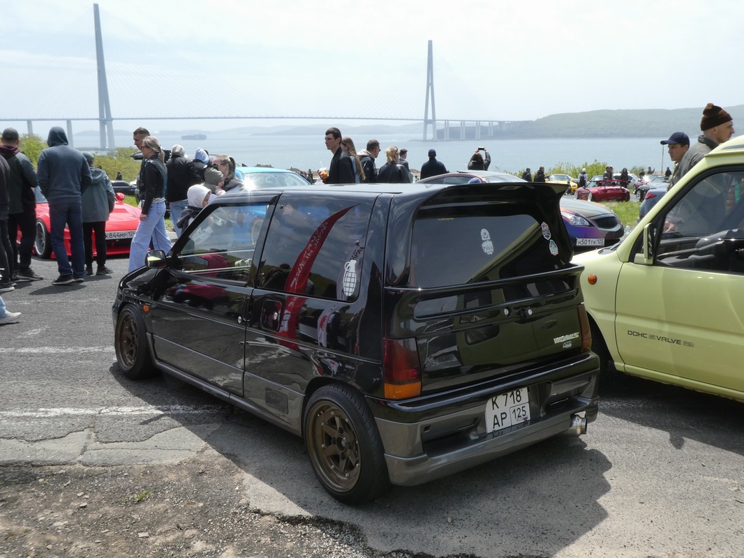 Приморский край, № К 718 АР 125 — Suzuki Alto (3G) '88-94; Приморский край — Открытие сезона JDM Oldschool Cars (2024)