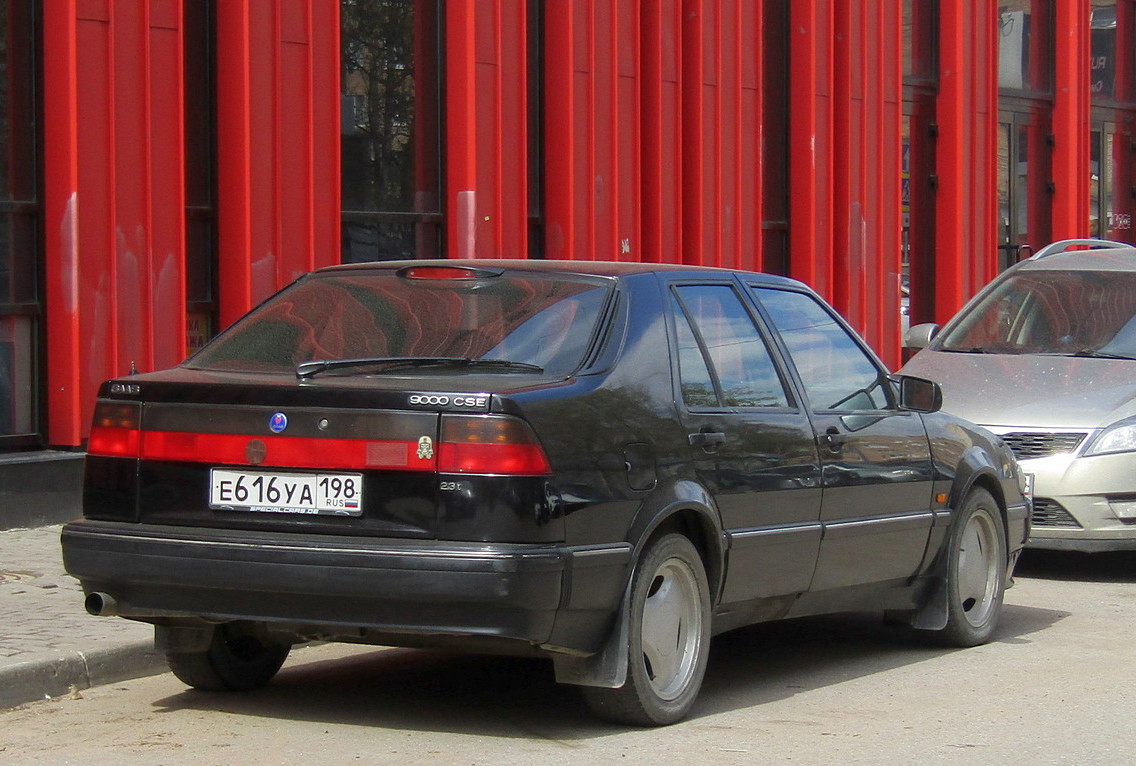 Санкт-Петербург, № Е 616 УА 198 — Saab 9000 '84-98
