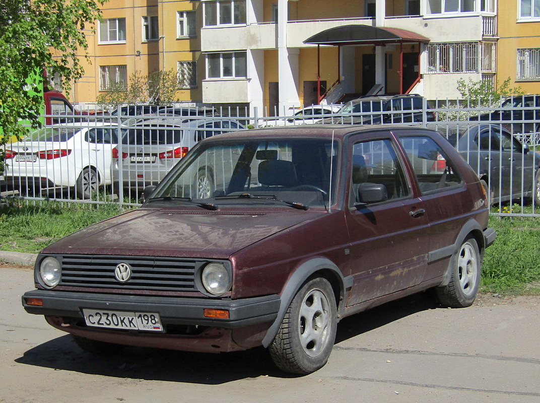 Санкт-Петербург, № С 230 КК 198 — Volkswagen Golf (Typ 19) '83-92