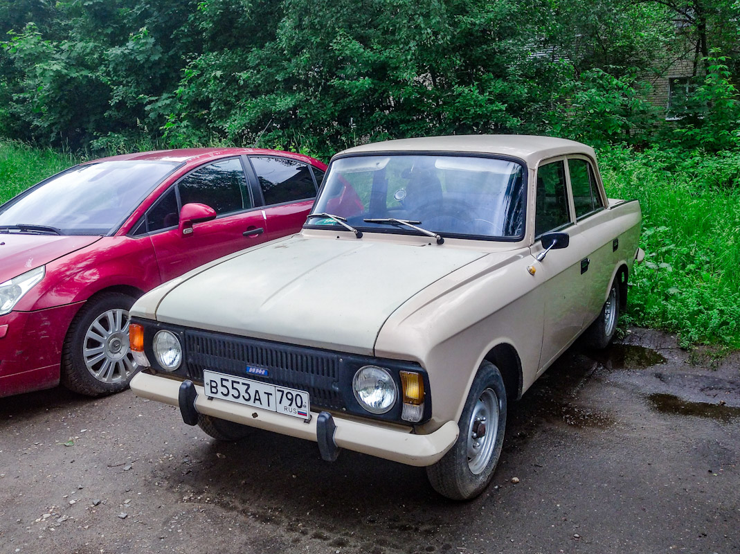Московская область, № В 553 АТ 790 — Москвич-412ИЭ-028 (Иж) '82-01