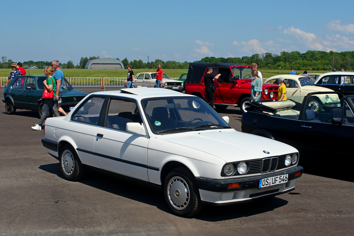 Германия, № OS-UF 546 — BMW 3 Series (E30) '82-94; Литва — Retro mugė 2024