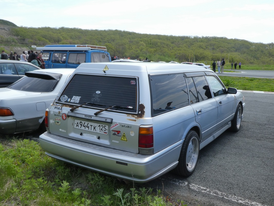 Приморский край, № А 944 ТК 125 — Toyota Crown (S130) '87-91; Приморский край — Открытие сезона JDM Oldschool Cars (2024)