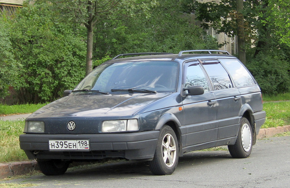 Санкт-Петербург, № Н 395 ЕН 198 — Volkswagen Passat (B3) '88-93
