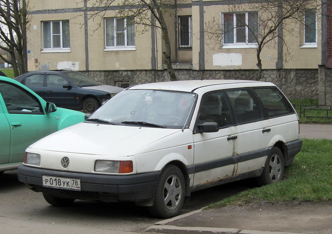 Санкт-Петербург, № Р 018 УК 78 — Volkswagen Passat (B3) '88-93