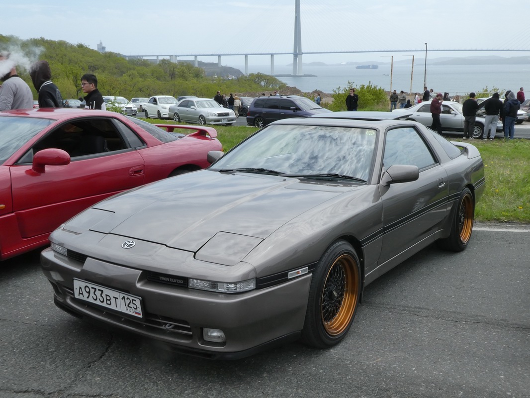 Приморский край, № А 933 ВТ 125 — Toyota Supra (A70) '86-93; Приморский край — Открытие сезона JDM Oldschool Cars (2024)