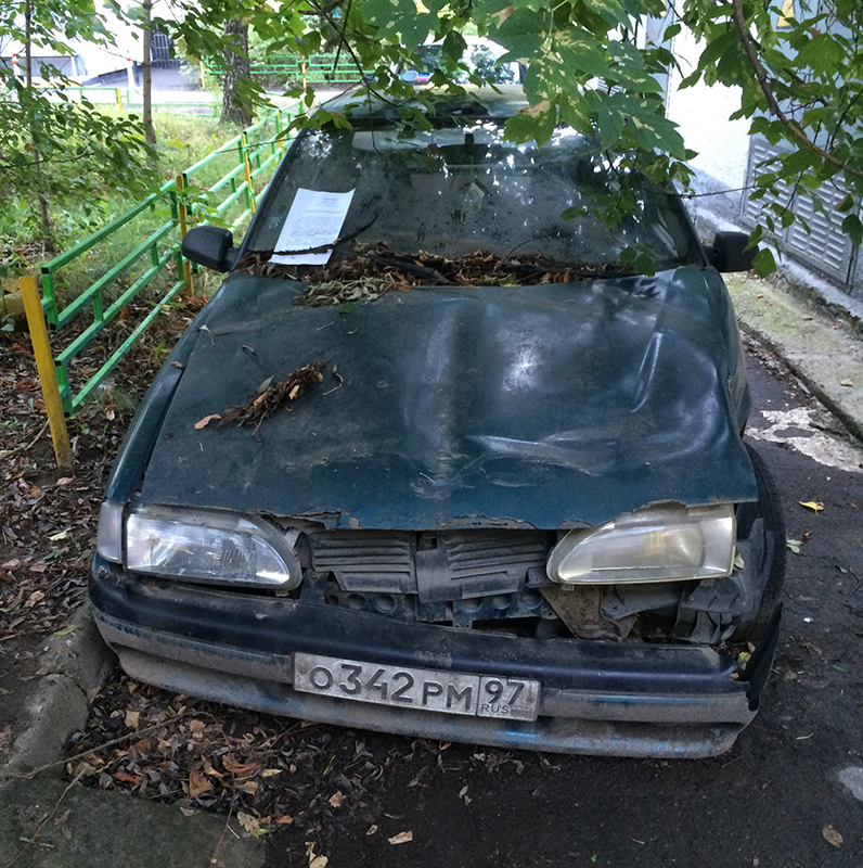 Москва, № О 342 РМ 97 — Renault 19 (X53) '92–99