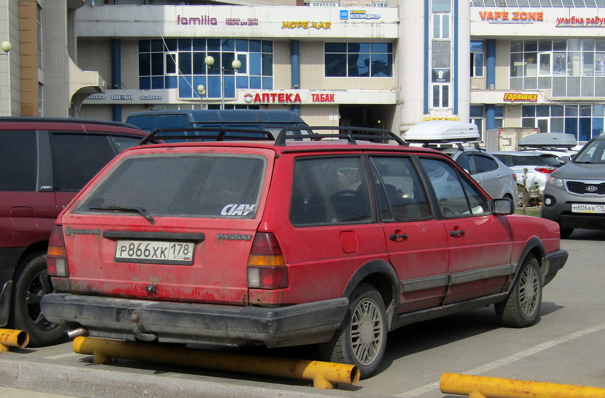Санкт-Петербург, № Р 866 ХК 178 — Volkswagen Passat (B2) '80-88
