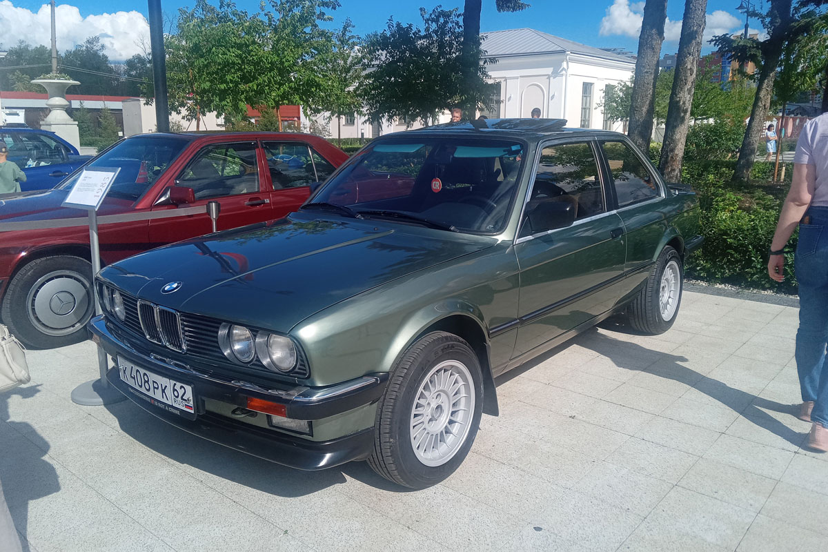 Рязанская область, № К 408 РК 62 — BMW 3 Series (E30) '82-94; Рязанская область — Выставка ретро-автомобилей в Торговом городке 6 июля 2024 г.