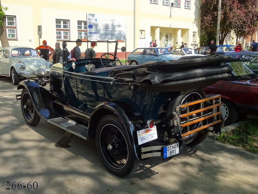 Венгрия, № OT AA-891 — Ford A '27-31; Венгрия — II. Karcagi Veteránjármű Kiállítás