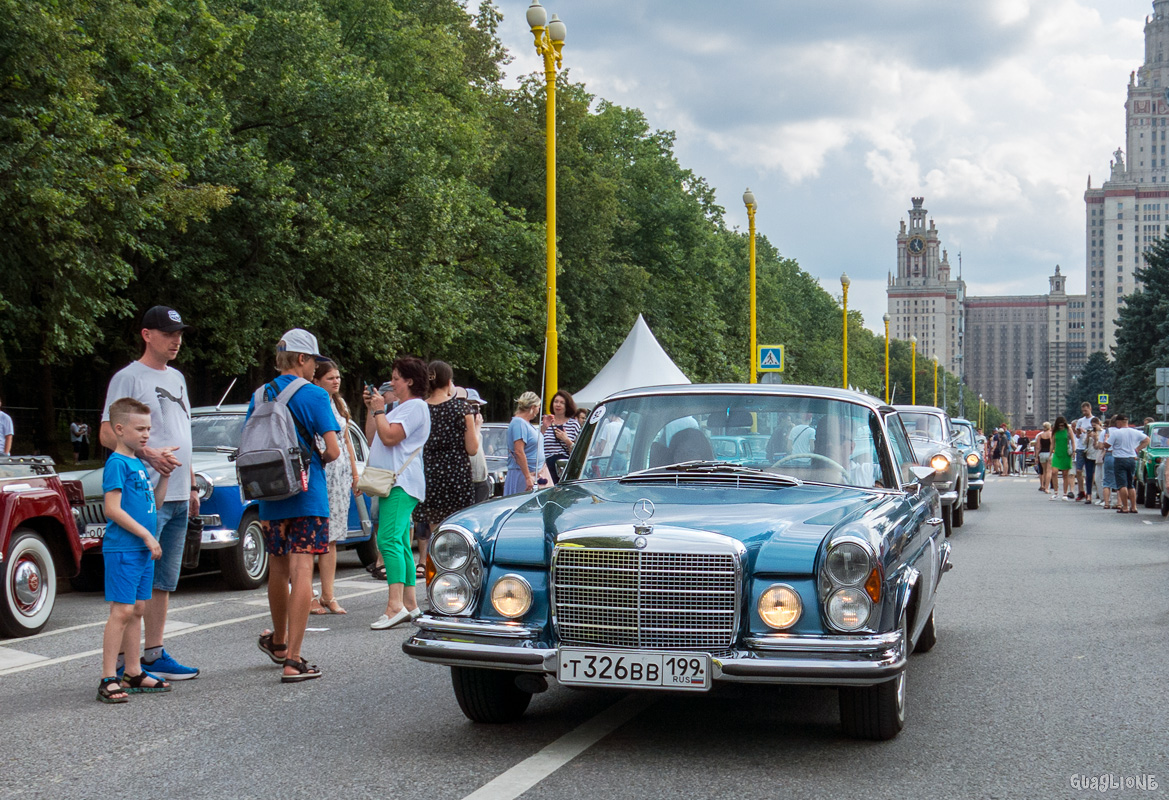 Москва, № Т 326 ВВ 199 — Mercedes-Benz (W111/W112) '59-65; Москва — Фестиваль "Ретрорейс" 2024