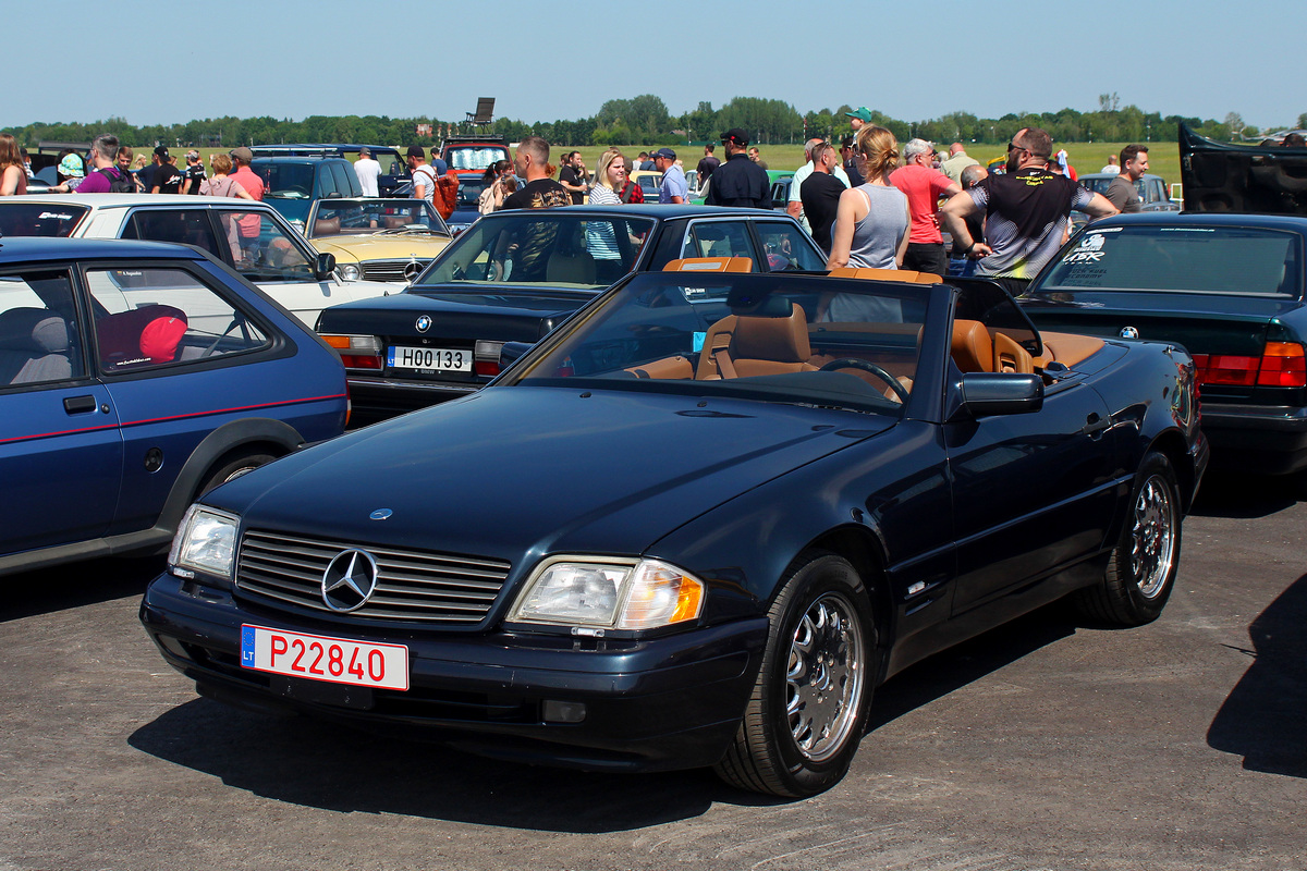 Литва, № P22840 — Mercedes-Benz (R129) '89-01; Литва — Retro mugė 2024