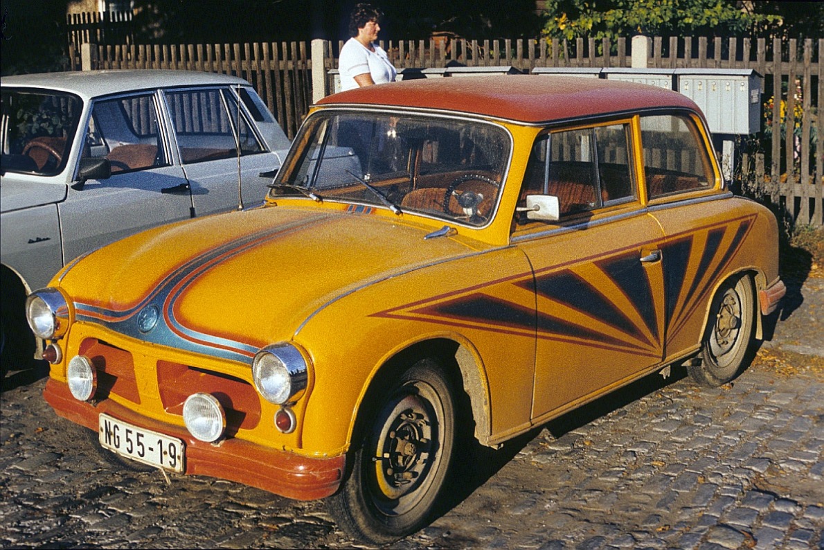 Германия, № NG 55-19 — Trabant (Общая модель); Германия — Старые фотографии