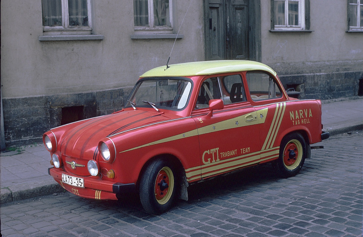 Германия, № LA 73-35 — Trabant (Общая модель); Германия — Старые фотографии
