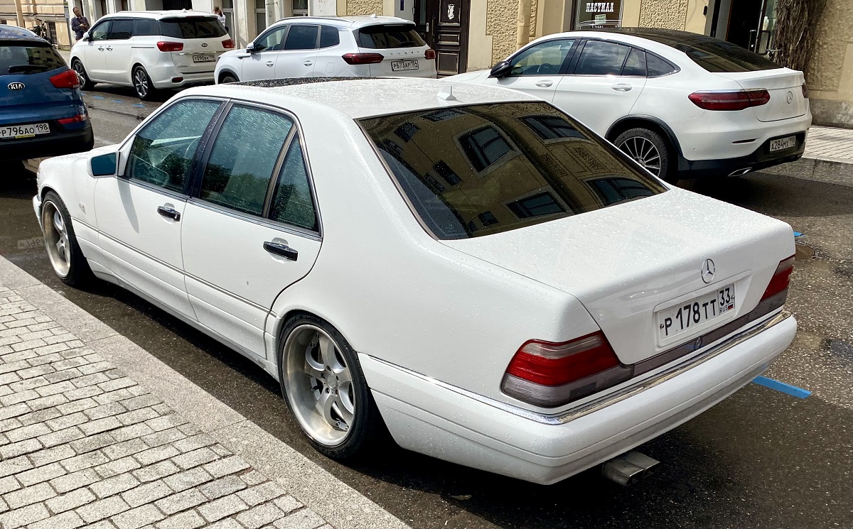 Владимирская область, № Р 178 ТТ 33 — Mercedes-Benz (W140) '91-98