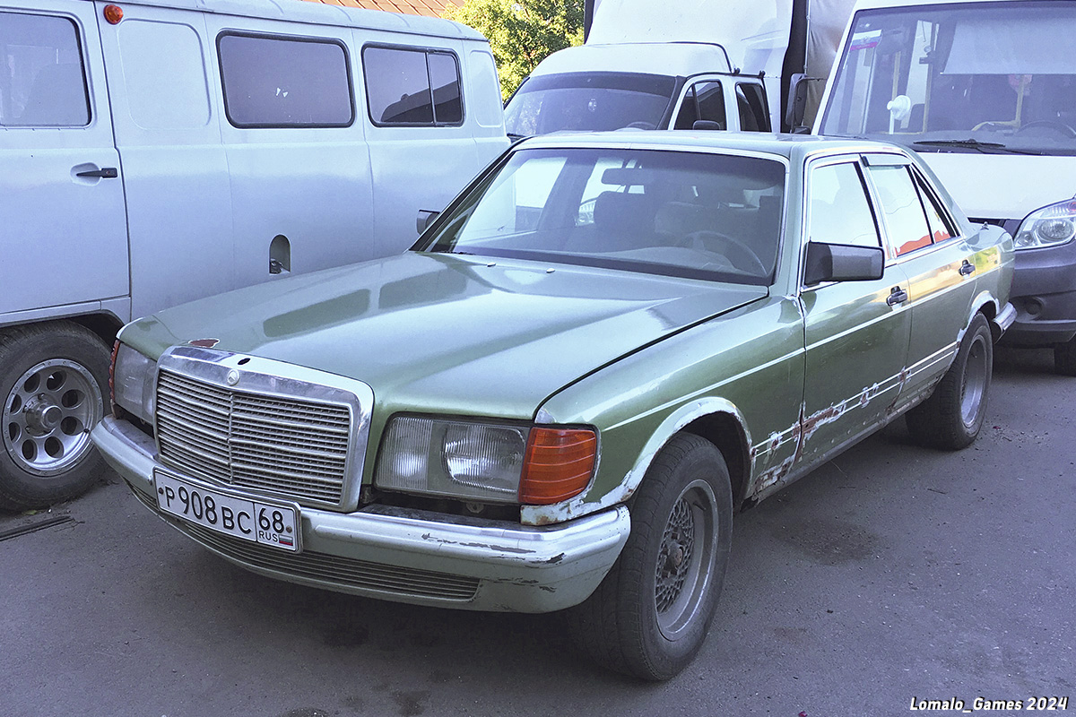 Тамбовская область, № Р 908 ВС 68 — Mercedes-Benz (W126) '79-91